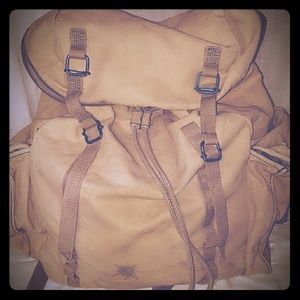 GAP Vintage Style Distressed Canvas Knapsack